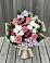 Букет цветов из: Альстромерии, Гвоздики, Розы и Хризантемы в Таежный Красноярского края