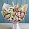 Букет цветов из: Альстромерии и Розы в Таежный Красноярского края