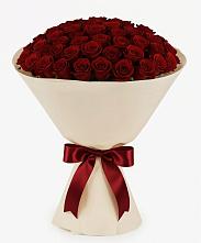 Букет 101 Бордовая роза Блэк Бакарра #REPLACE_PRED# Таежный Красноярского края
