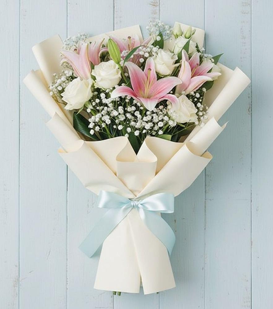 Букет цветов из: Лилии в Таежный Красноярского края