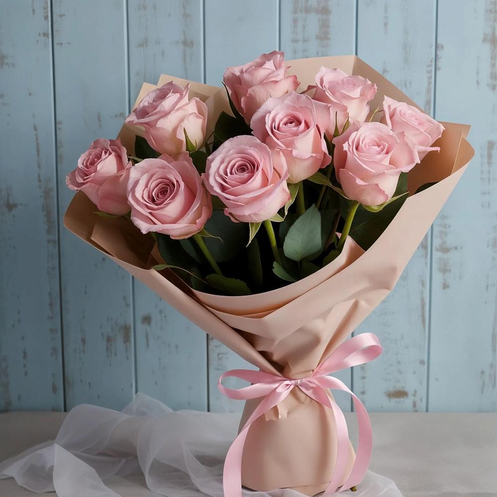 Букет цветов из: Розы в Таежный Красноярского края