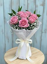Букет цветов из:  Розы в Таежный Красноярского края