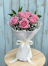 Букет цветов из:  Розы в Таежный Красноярского края