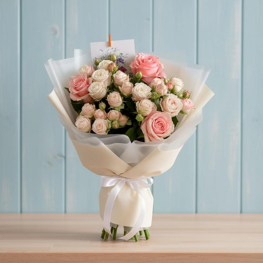 Букет цветов из: Розы в Таежный Красноярского края