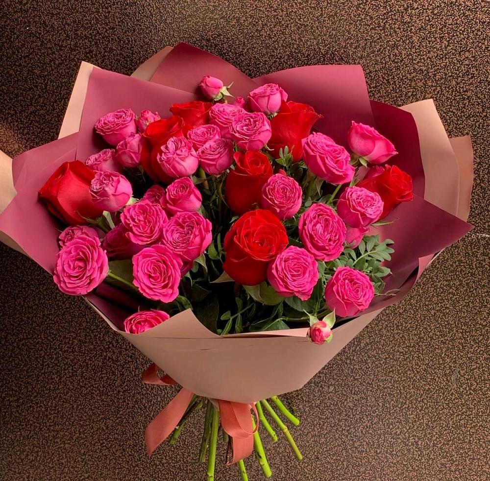 Букет В объятьях нежности в Таежный Красноярского края