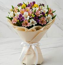 Букет цветов из:  Альстромерии в Таежный Красноярского края