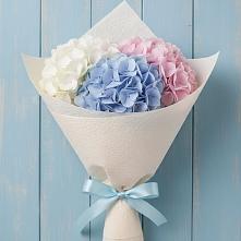 Букет цветов из:  Гортензия #REPLACE_PRED# Таежный Красноярского края