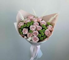 Букет цветов из:  Розы и Хризантемы #REPLACE_PRED# Таежный Красноярского края