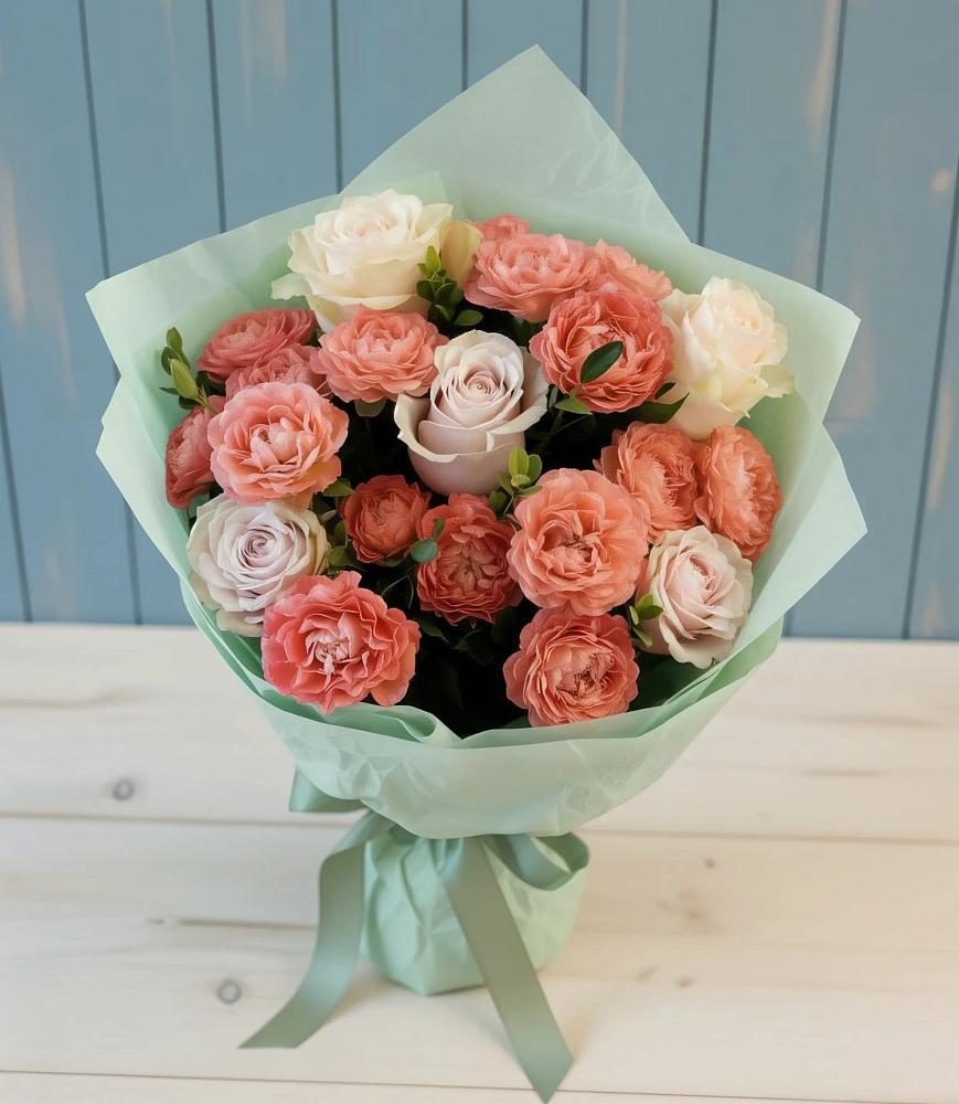 Букет цветов из: Розы в Таежный Красноярского края