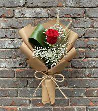 Букет цветов из:  Розы в Таежный Красноярского края