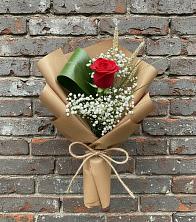 Букет цветов из:  Розы в Таежный Красноярского края