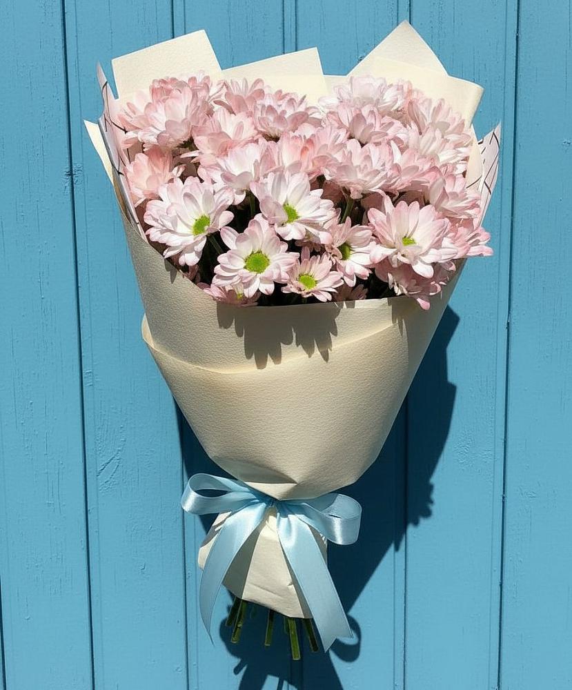 Букет цветов из: Хризантемы в Таежный Красноярского края