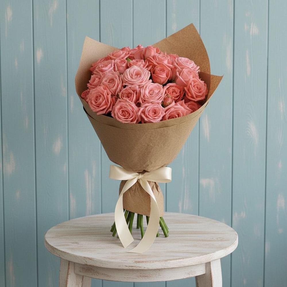 Букет цветов из: Розы в Таежный Красноярского края