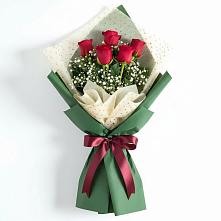 Букет цветов из:  Розы в Таежный Красноярского края