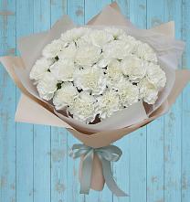 Букет цветов из:  Гвоздики в Таежный Красноярского края