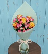 Букет цветов из:  Розы в Таежный Красноярского края