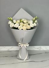 Букет цветов из:  Розы и Лизиантусы #REPLACE_PRED# Таежный Красноярского края