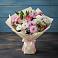 Букет цветов из: Хризантемы, Альстромерии и Розы в Таежный Красноярского края